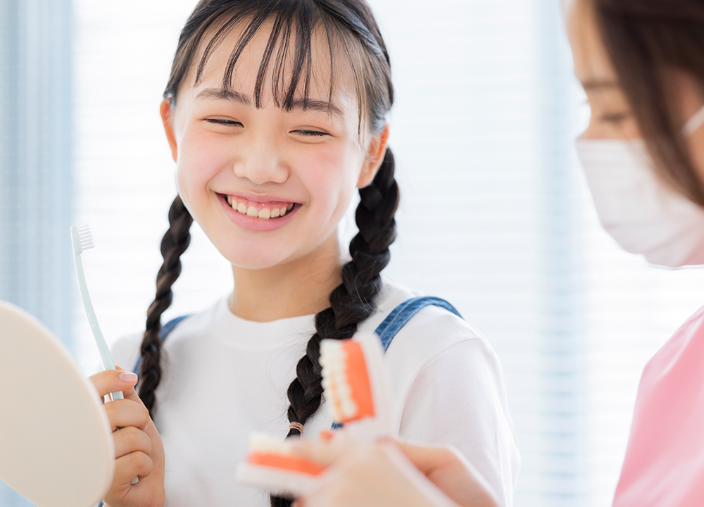 お子さまの歯並び気になりませんか?